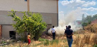 Eskişehir'de 2 katlı müstakil evin bodrum katında çıkan yangın söndürüldü