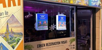 Eskişehir'de bir iş yerinin camına tekmeyle kıran zanlı yakalandı