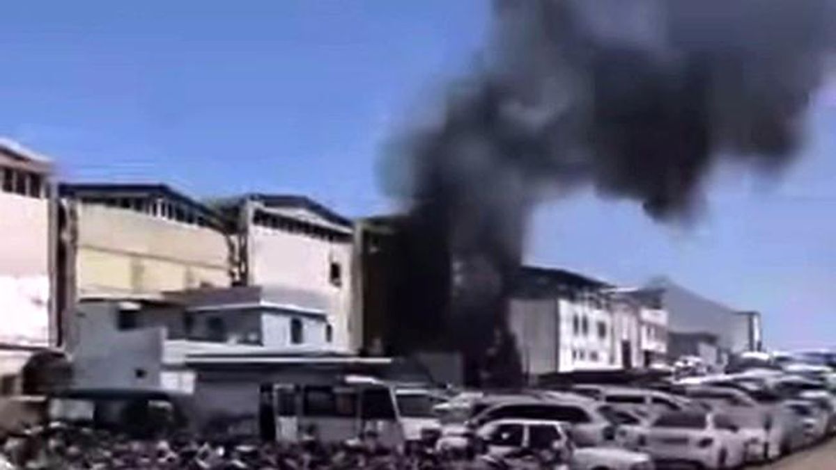 Gaziantep'te sanayi sitesinde yangın