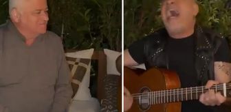 İşte Haluk Levent'in Hüseyin Başaran'a özel konser verdiği anlar