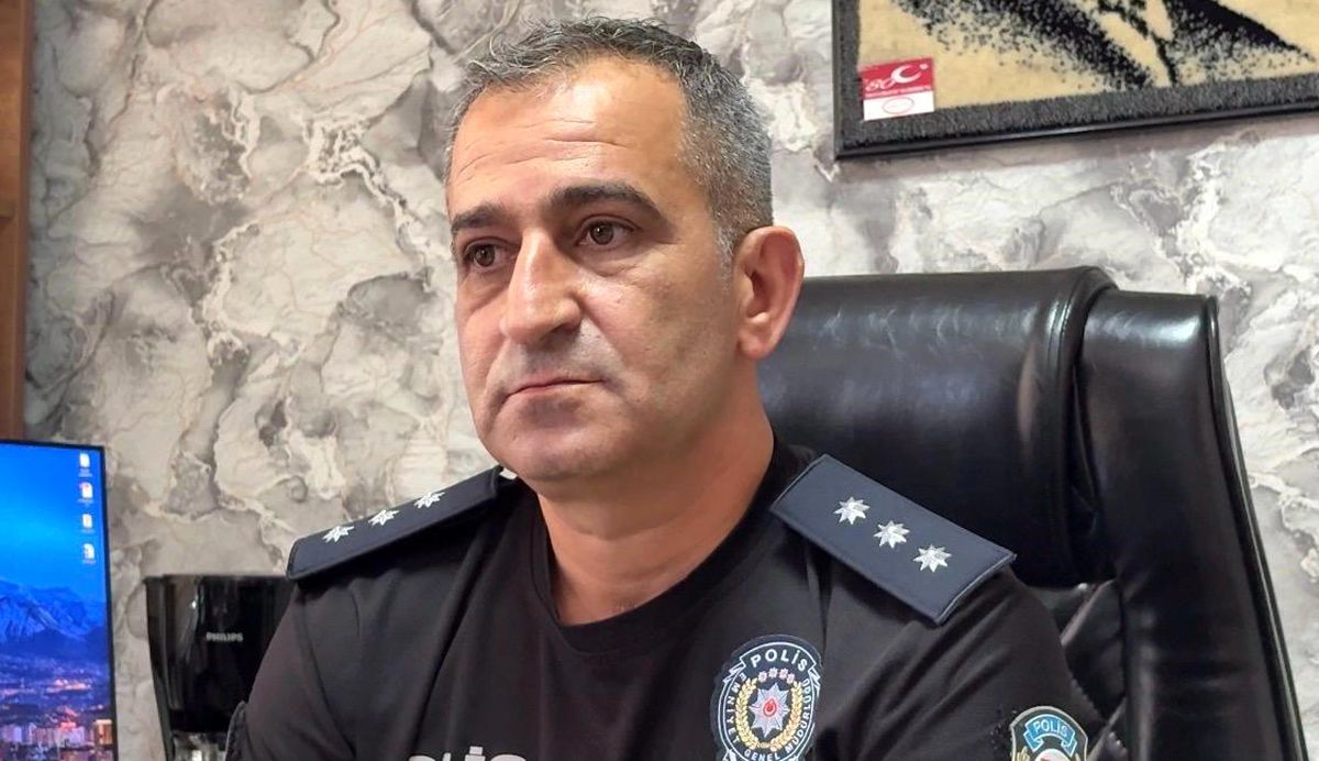 Kayseri'de başkomiserden duygu dolu emeklilik anonsu