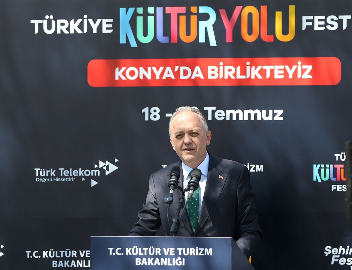 Kültür ve Turizm Bakan Yardımcısı Yazgı, Konya Kültür Yolu Festivali'nin açılışında konuştu Açıklaması