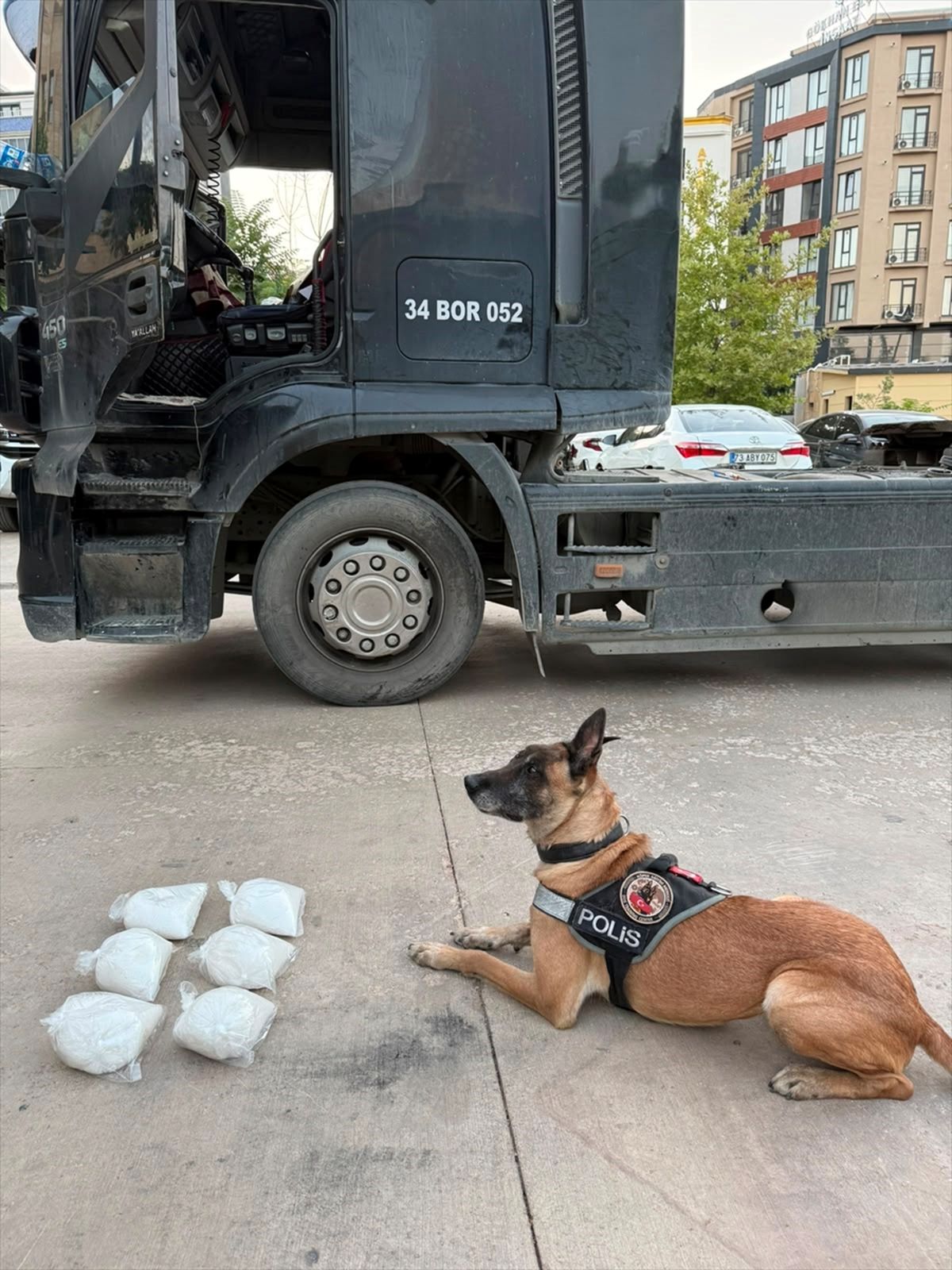 Şırnak'ta bir tırda 5 kilo 800 gram sentetik uyuşturucu ele geçirildi