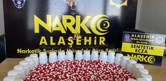 Alaşehir'de motosikletinde uyuşturucuyla yakalanan şüpheli tutuklandı