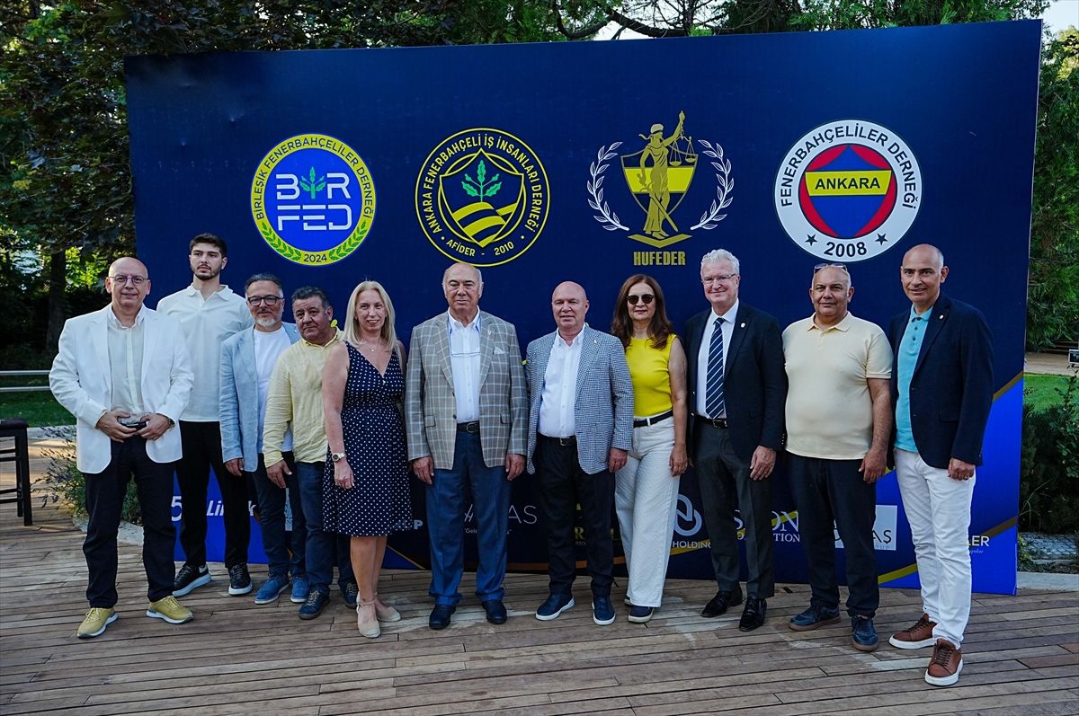 Ankara'da Fenerbahçeliler, Kıraç'ın da sahne aldığı etkinlikte buluştu