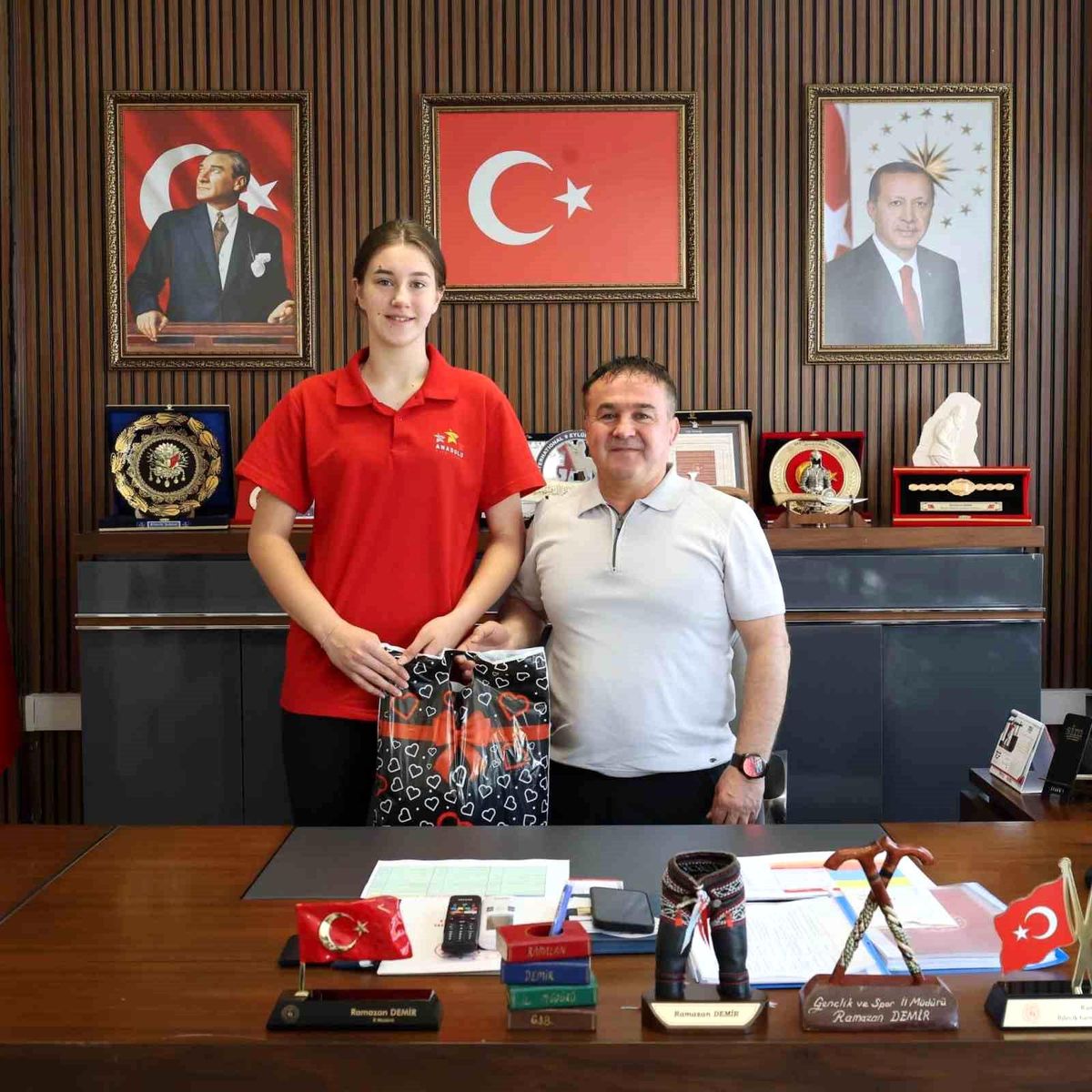 Bilecikli sporcu TVF Spor Lisesi'ni kazandı