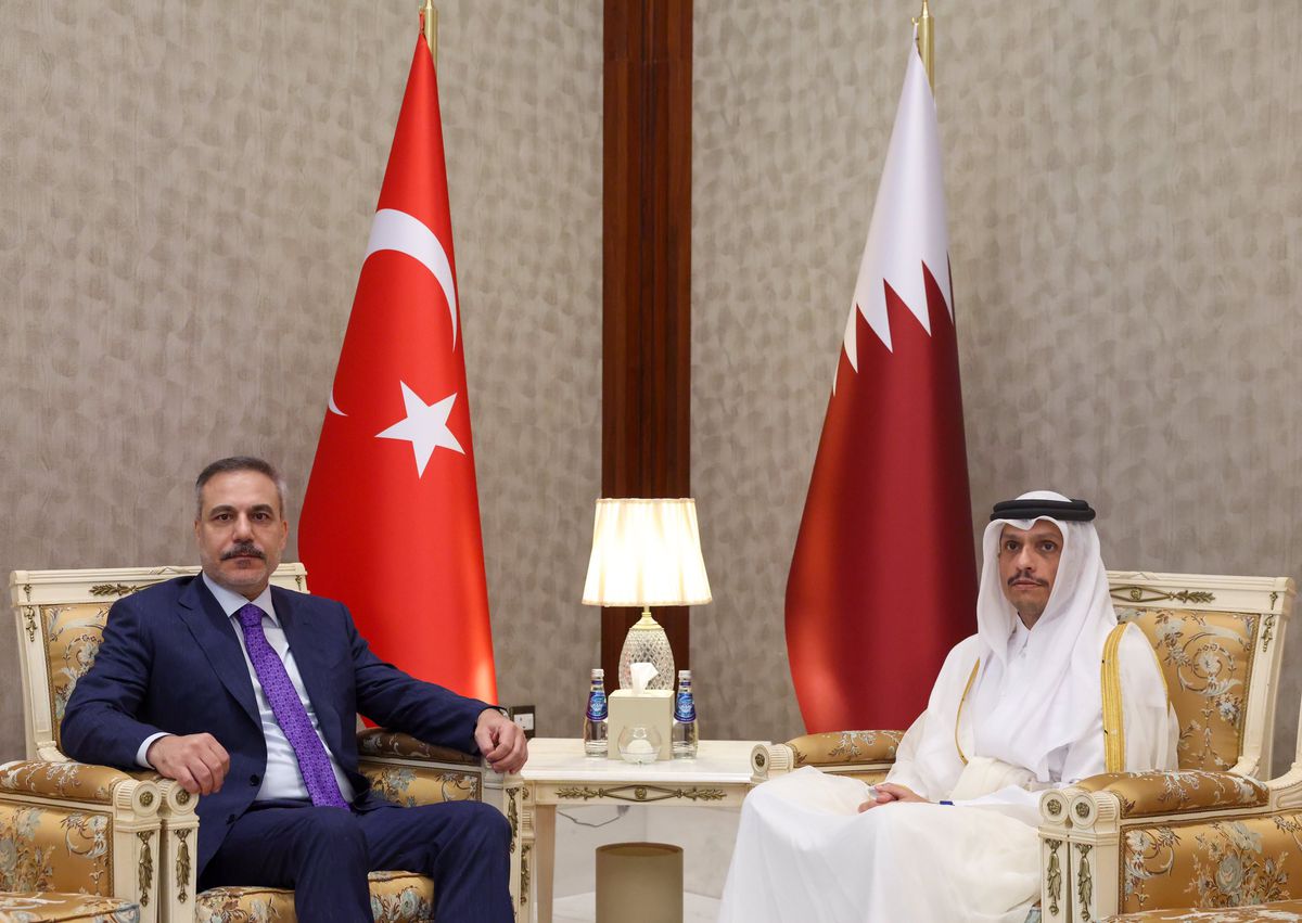 Dışişleri Bakanı Fidan, Katarlı mevkidaşı ile bir araya geldi