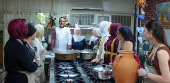 Diyarbakır'da kursiyerler geleneksel yöntemlerle peynir yapımını öğreniyor