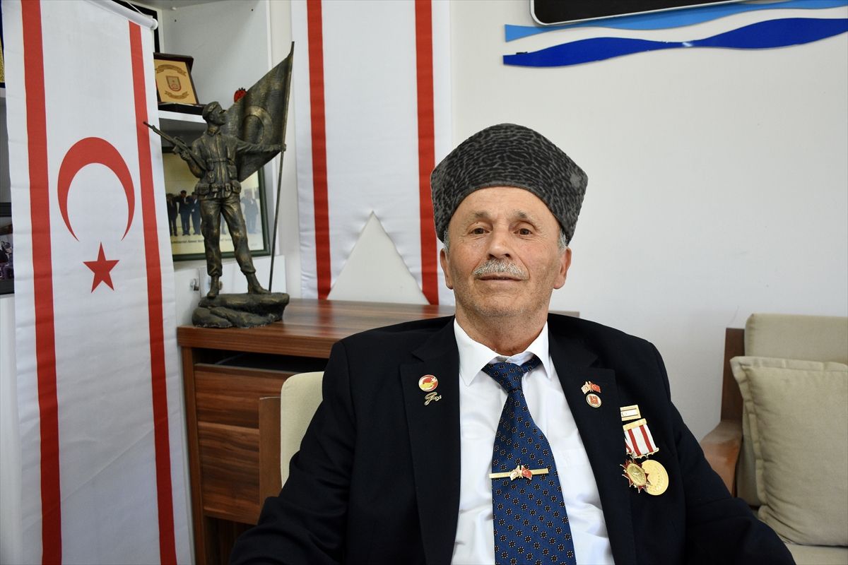 Gazi Muzaffer Gülbüz Kıbrıs'taki tarihi heyecanı unutamıyor Açıklaması