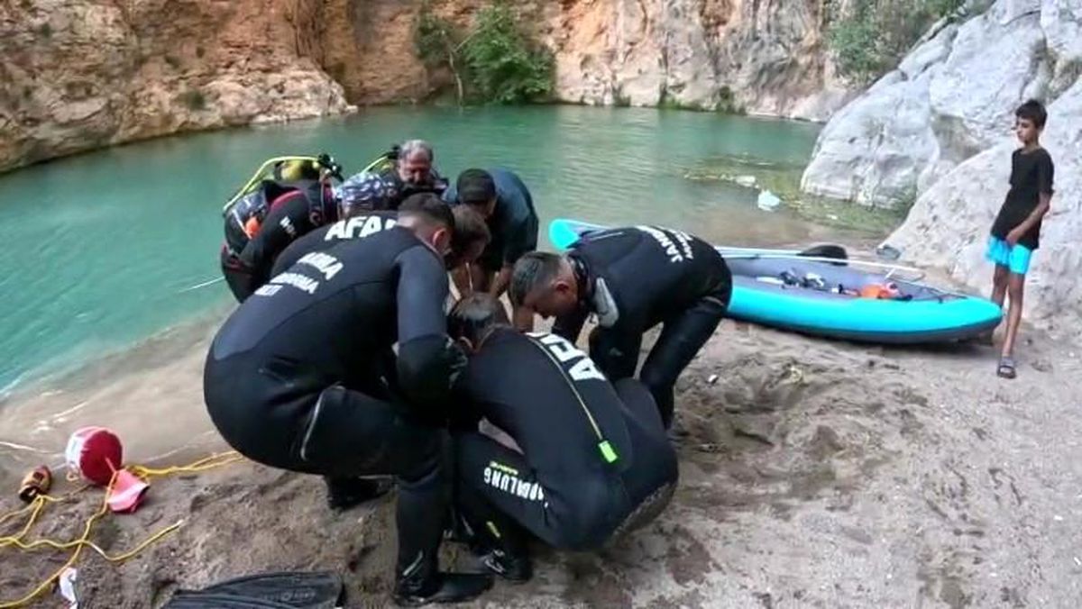 Kapuz Kanyonu'nda serinlemek için girdiği suda hayatını kaybetti