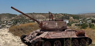 KKTC'deki Kıbrıslı Türk Mücahitlerin cesaretlerinin sembolü: 'Tutsak Tanklar'