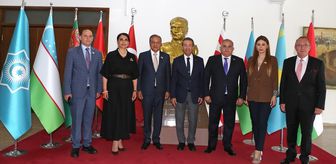 KKTC Dışişleri Bakanı Ertuğruloğlu, Azerbaycan Milli Meclisi heyetini kabul etti