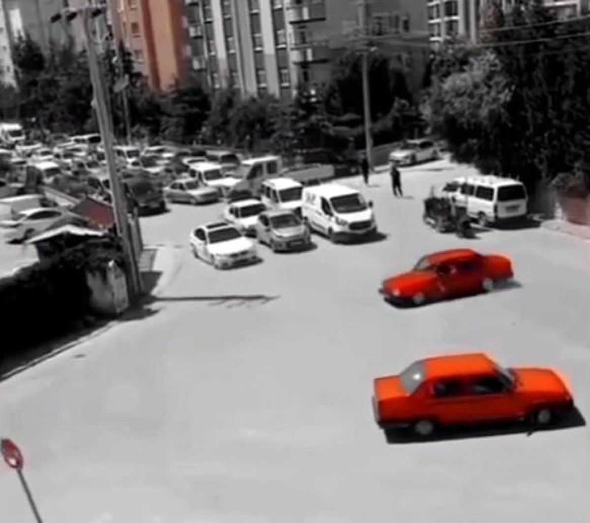 Konya'da düğün konvoyunda drift yapan sürücüye kesilen ceza.