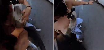 Motosikletliye işçi servisi çarptı