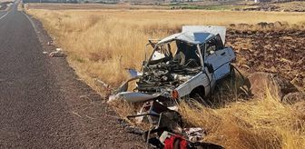 Şanlıurfa'da devrilen otomobildeki 3 kişi yaralandı