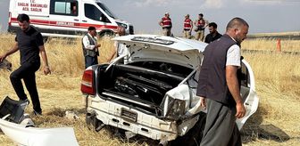 Şanlıurfa'da devrilen otomobildeki 4 kişi yaralandı