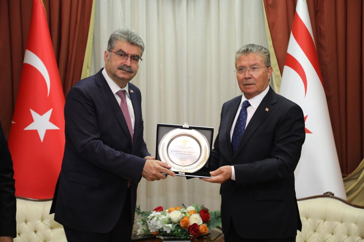 TBMM Heyeti KKTC Başbakanı Üstel Tarafından Kabul Edildi
