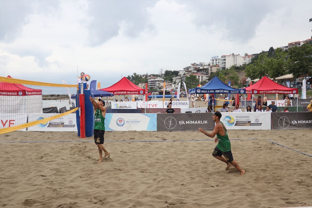 Uluslararası 2026 Bioderma Pro Beach Tour Voleybol Turnuvası'nın Trabzon etabı tamamlandı