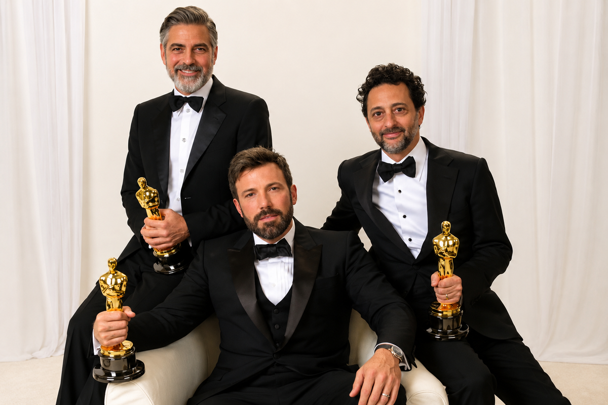Ben Affleck'in yapay zeka şirketini Netflix'e sattığına dair haber görseli