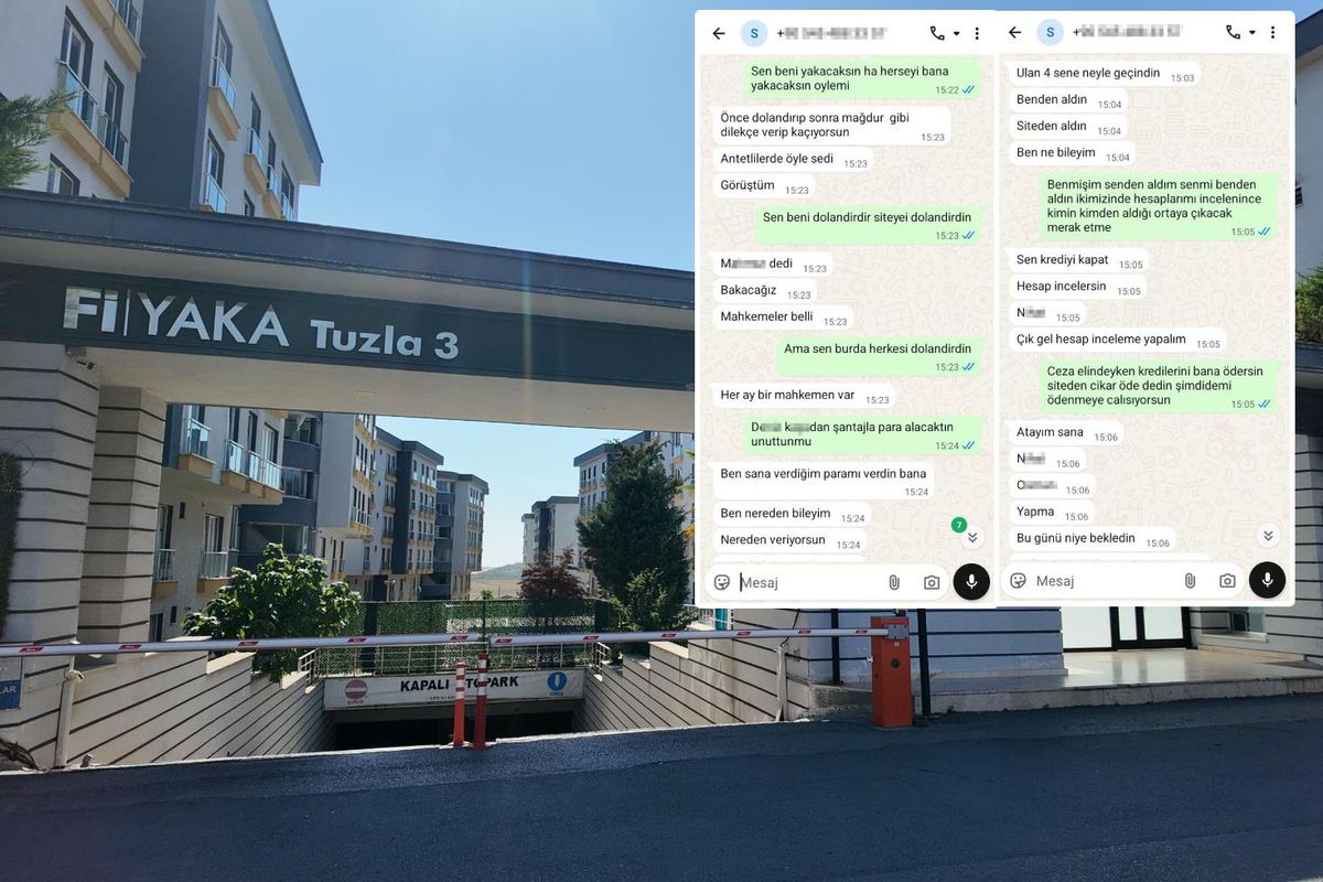Tuzla'da bir sitede yaşanan aidat vurgunu iddiası