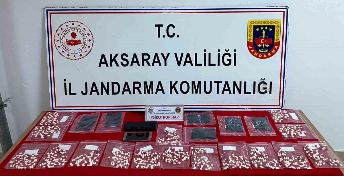 Aksaray'da uyuşturucu operasyonu: 3 tutuklama