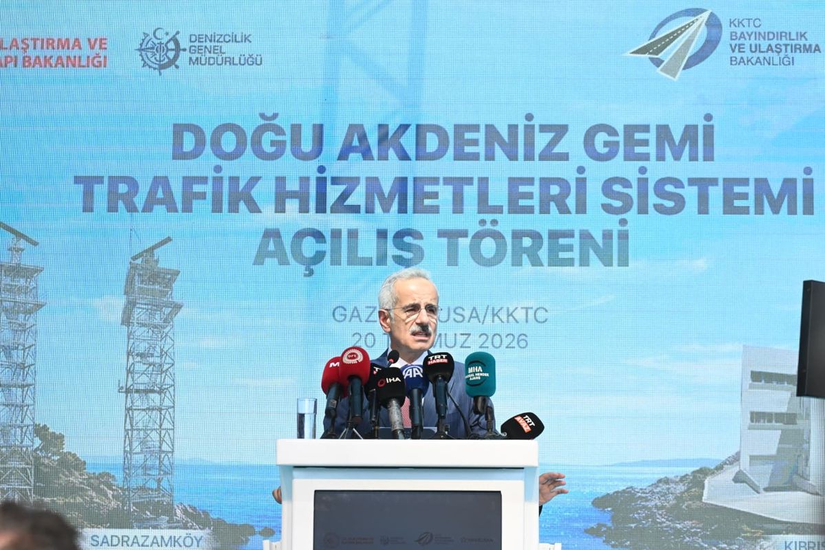 Doğu Akdeniz'de Gemi Trafik Hizmetleri Sistemi Devreye Alındı: 'Mavi Vatan'da Çıkarlarımızı Koruyacağız'