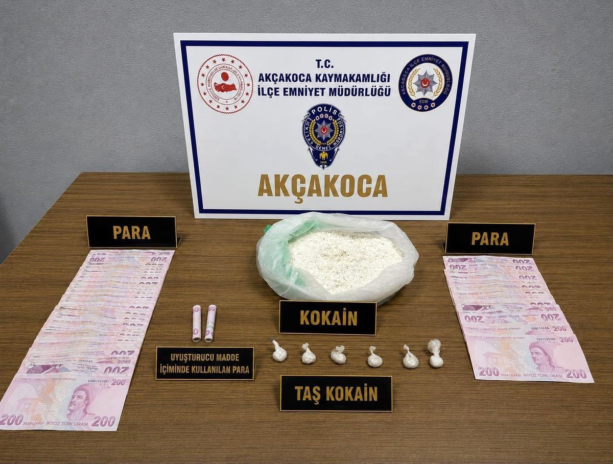 Düzce'de uyuşturucu operasyonu: 1 tutuklama