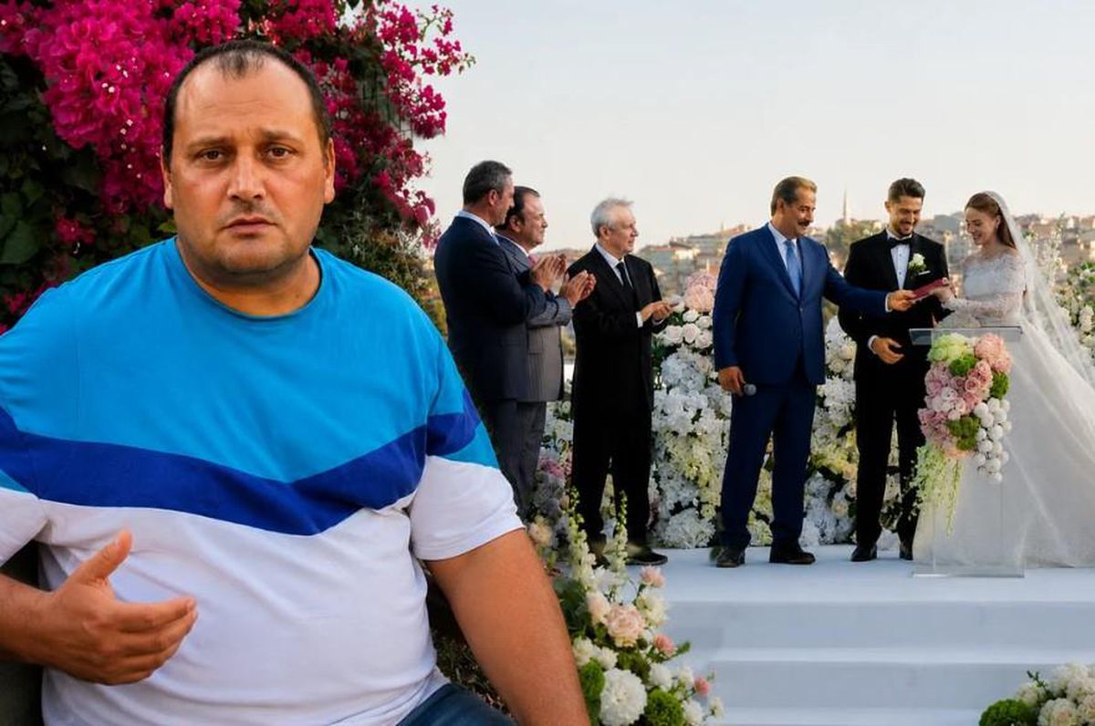 Emre Matraş ve kızı Esen Matraş'ın yer aldığı bir görsel.