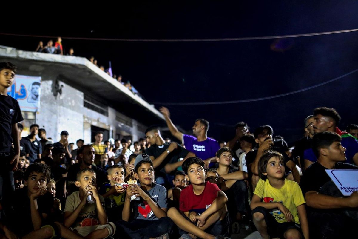 Gazze'de İspanya'nın Dünya Kupası şampiyonluğu sevinçle karşılandı