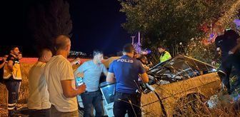 Kahramanmaraş'ta elektrik direğine çarpan otomobilin sürücüsü öldü