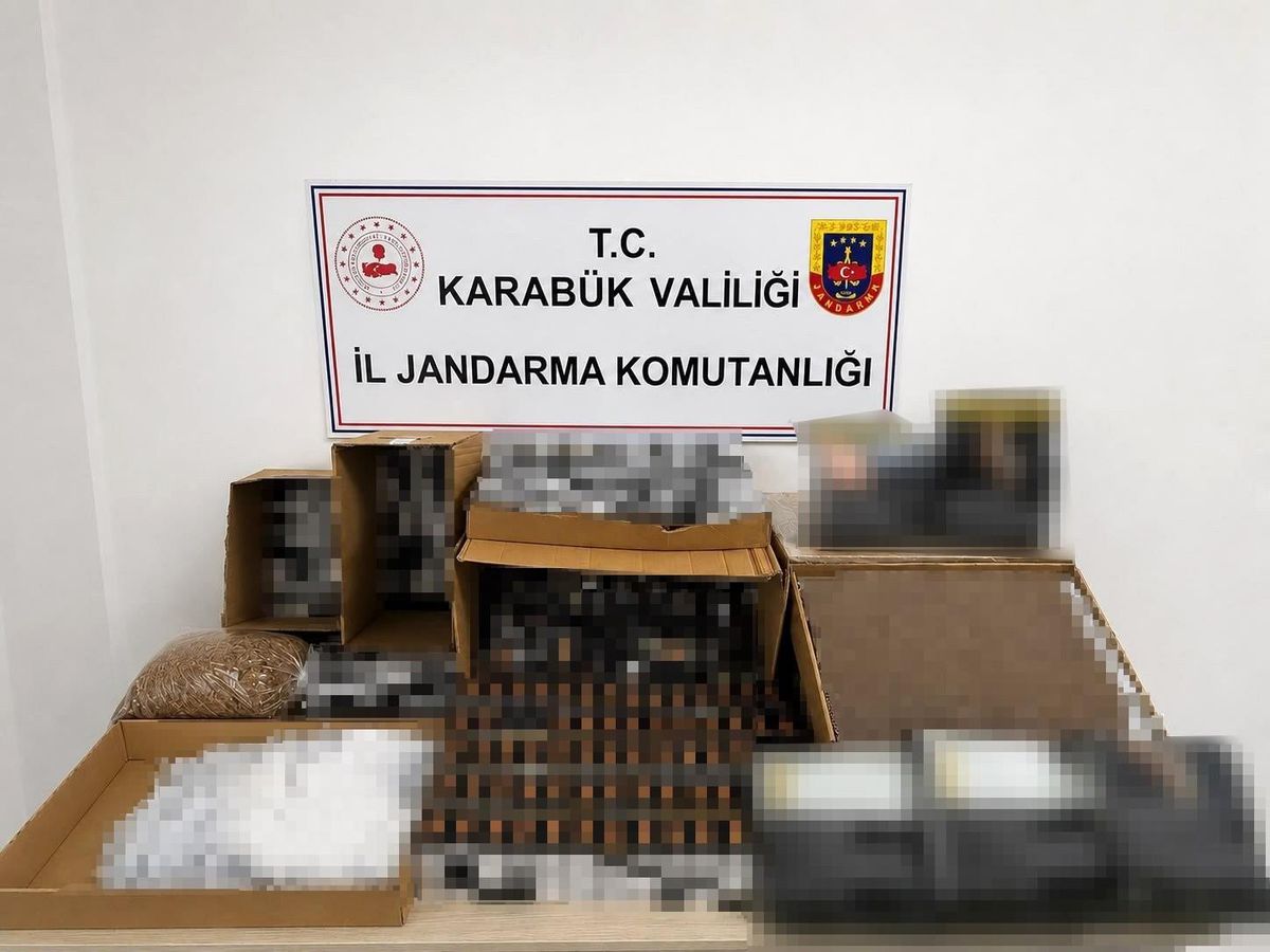 Karabük'te uyuşturucu operasyonu