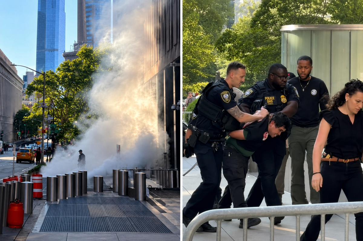 New York'ta ICE ve FBI binası önünde saldırı düzenleyen şüpheli gözaltına alındı