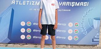 Niğdeli sporcu atletizm finalinde Türkiye ikincisi oldu