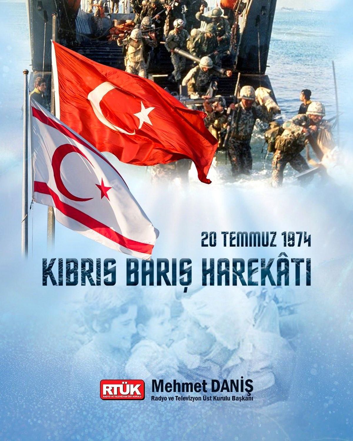 RTÜK Başkanı Mehmet Daniş'in Kıbrıs Barış Harekatı'nın 52. yıl dönümü hakkındaki açıklaması.