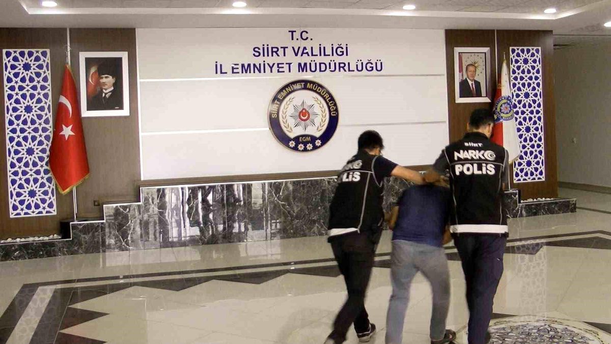 Siirt'te 170 kilogram kubar esrar ele geçirildi: 1 kişi tutuklandı