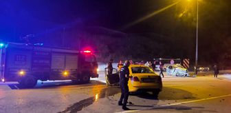 Sinop'ta otomobil ve taksinin çarpıştığı kazada 2 kişi yaralandı