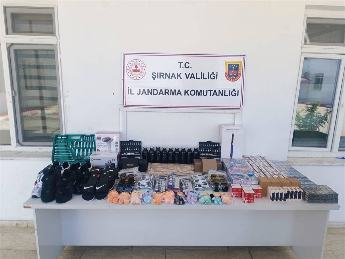 Şırnak'ta yapılan kaçakçılık ve asayiş operasyonlarını gösteren temsili bir görsel.