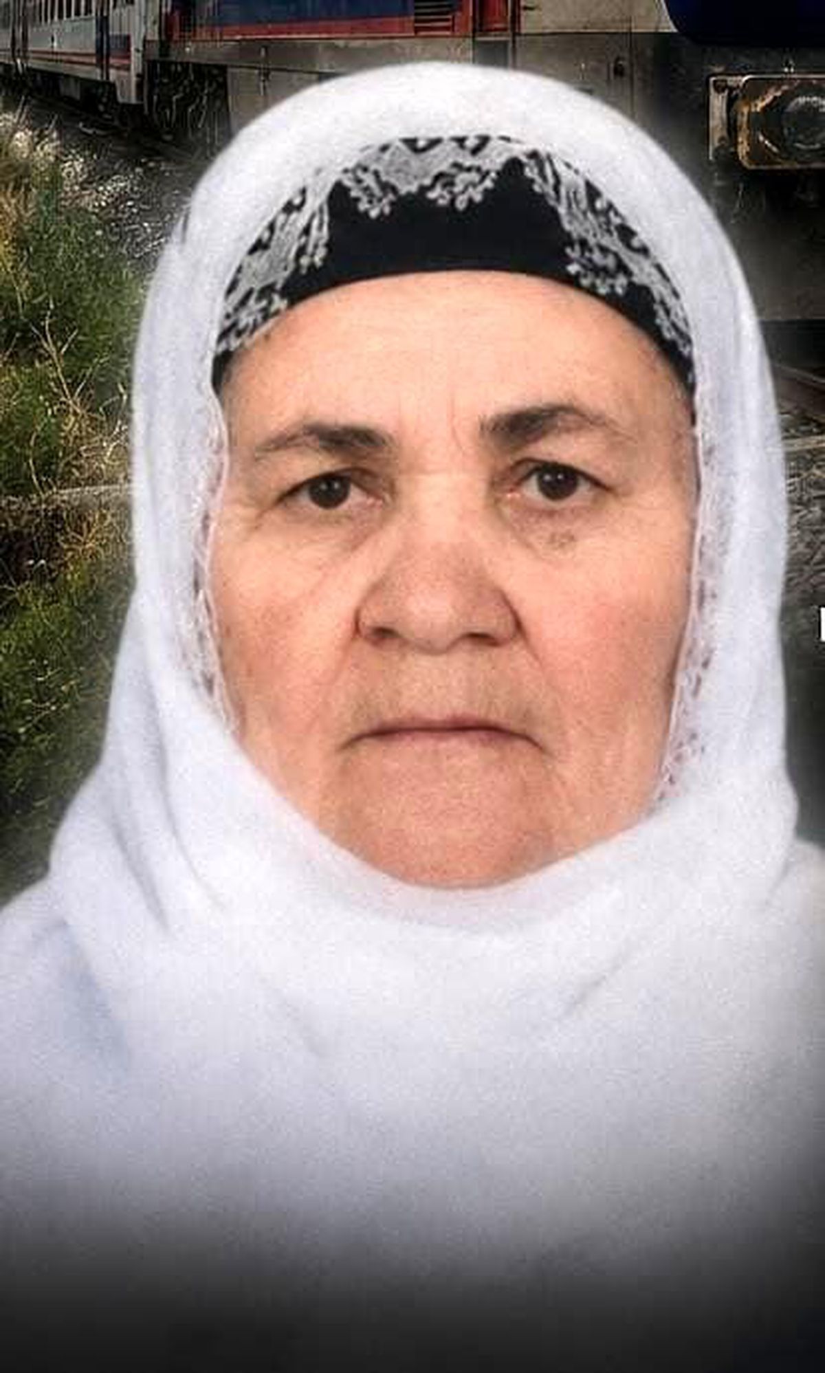 Bitlis'in Tatvan ilçesinde tren kazası sonrası olay yeri.