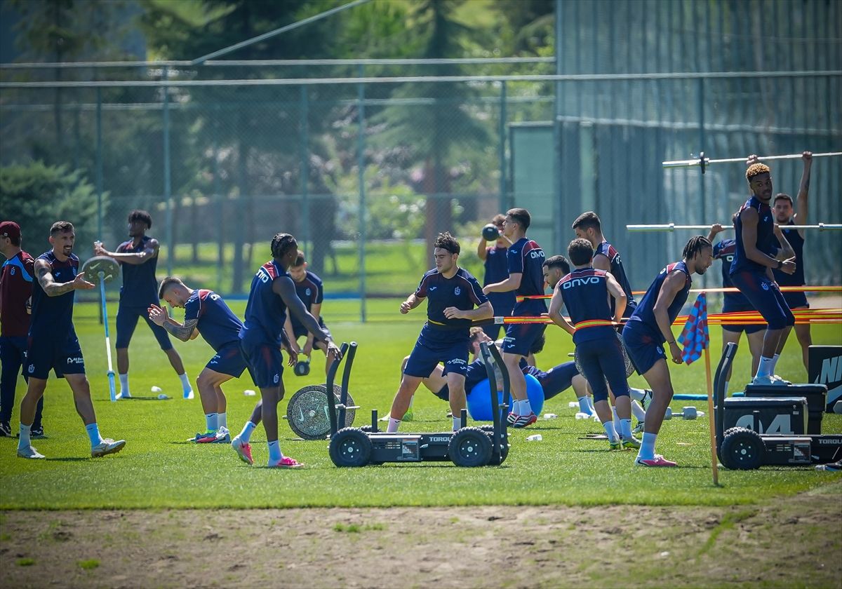 Trabzonspor sezon hazırlıklarının ilk etabını tamamladı