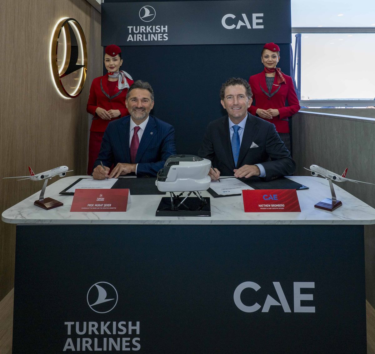Türk Hava Yolları, CAE ile simülatör tedarik sözleşmesi imzaladı