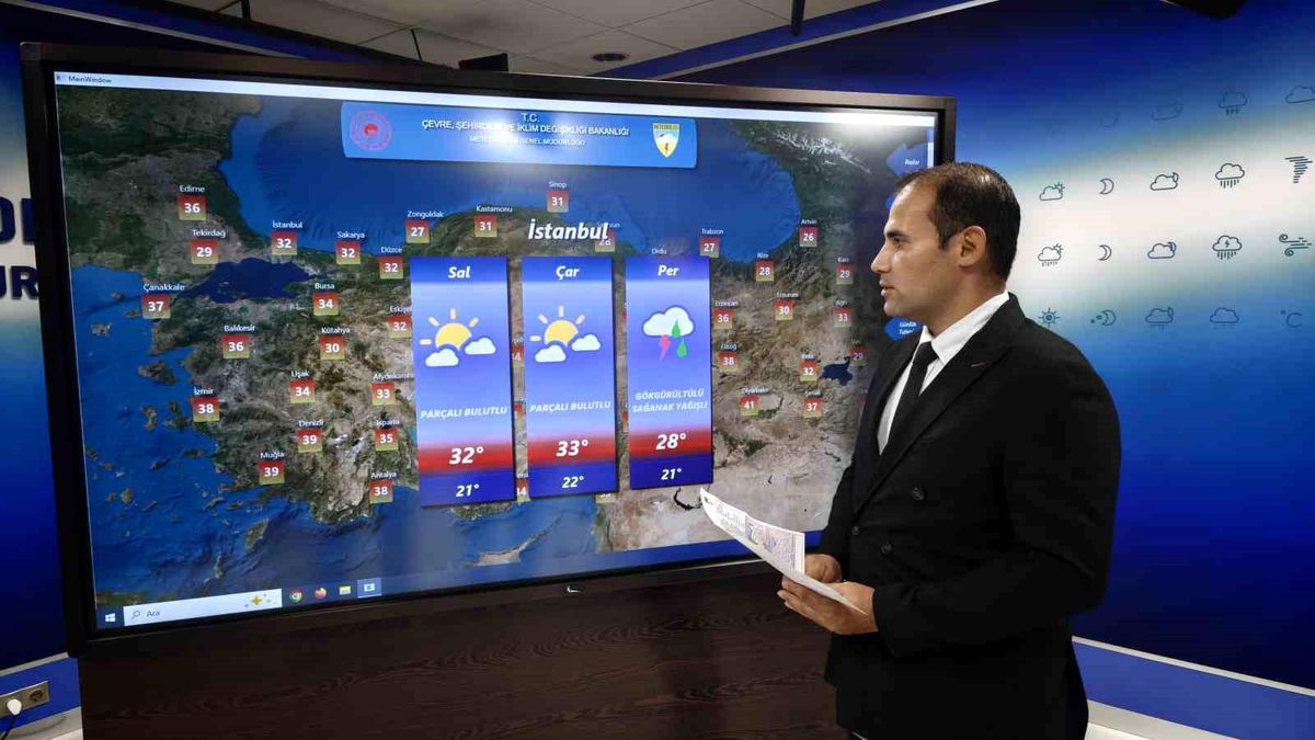 Meteoroloji'den hafta sonu uyarısı: Yağış geliyor, sıcaklıklar düşüyor.