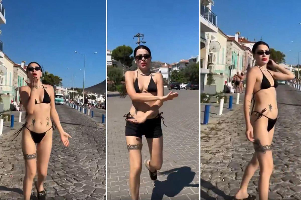 Üç beş beğeni için yaptığı rezilliğe bakın! Şu görüntüyü izlerken utandık
