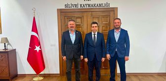 AK Parti Tekirdağ Milletvekili Özcan'dan Silivri Kaymakamı Eren'e ziyaret