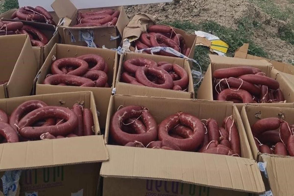 Aydın’da piyasa değeri 2 milyon lirayı bulan tonlarca tağşişli ürüne el konuldu