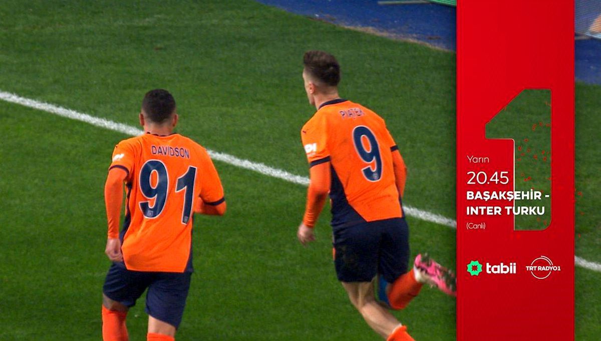 Başakşehir Inter Turku maçı TRT 1'de