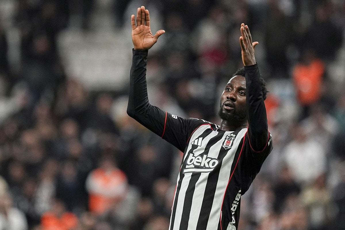 Beşiktaş forması giyen Wilfred Ndidi