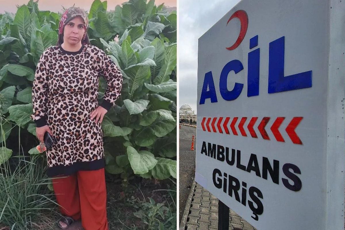 Tarlada beyin kanaması geçiren 3 çocuk annesi yaşamını yitirdi