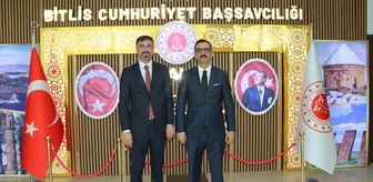 Bitlis Cumhuriyet Başsavcısı Kandemir'e hayırlı olsun ziyareti