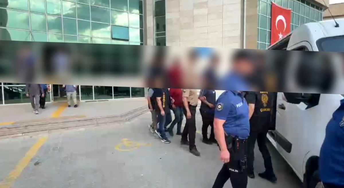 Çankırı'da polis aranan şahıslara geçit vermedi: 7 tutuklama