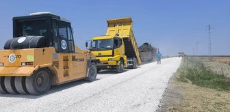 Edirne İl Özel İdaresi ekipleri köy yollarını yenilemeye devam ediyor